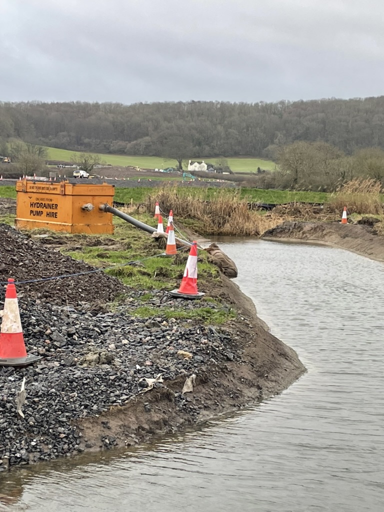 Environmental works progressing on site